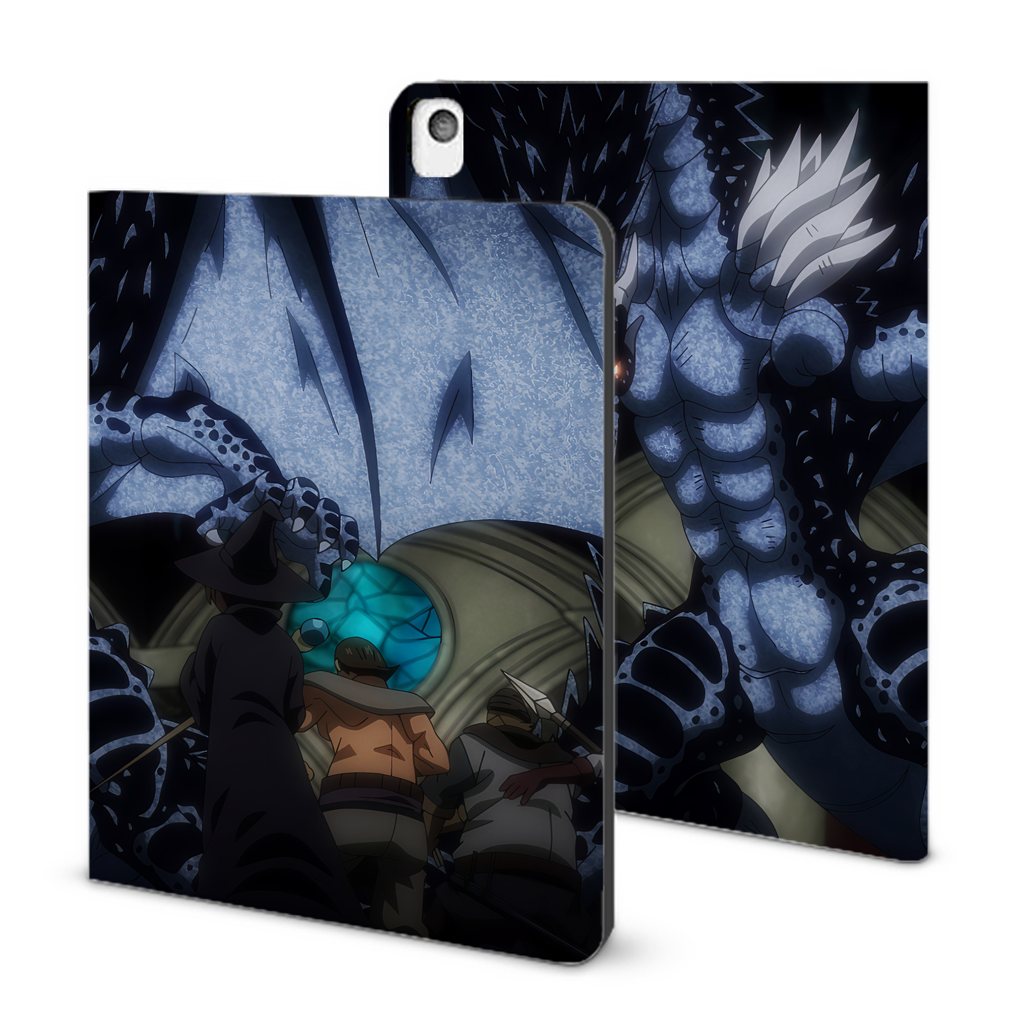 （画像用） 転スラ Regarding Reincarnated to Slime IPadケース ペンホルダー付き ブックスタイルデザイン
